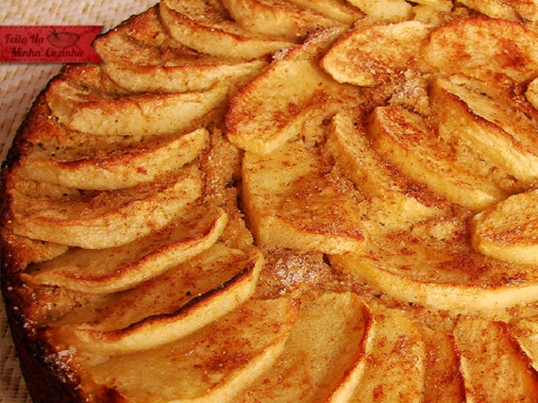 Bolo de maçã da Alexandra Silva