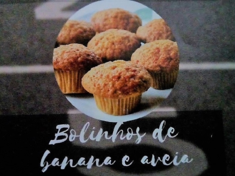 Bolinhos de Banana e Aveia