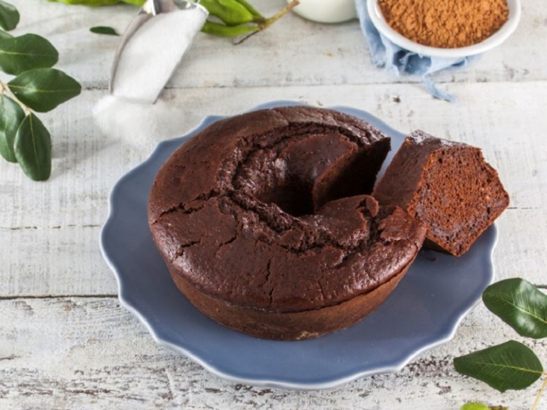 Bolo de alfarroba da Madalena